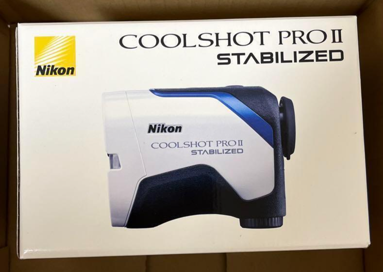 Nikon COOLSHOT Pro II Stabilized Golf Laser Rangefinder Nikon COOLSHOT Pro II Stabilized Golf Laser Rangefinder