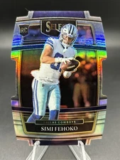 2021 Panini Select Concourse SILVER DIE-CUT #83 Simi Eehoko RC Dallas Cowboys
