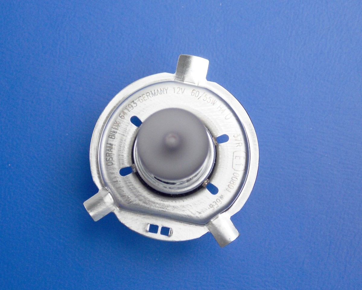 2x New OSRAM H4 Car Headlight Bulb 12V 60/55W 64193 Made In India - Foto 8