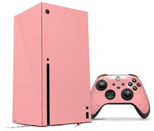 Skin Set for XBOX Series X Solids Collection Pink