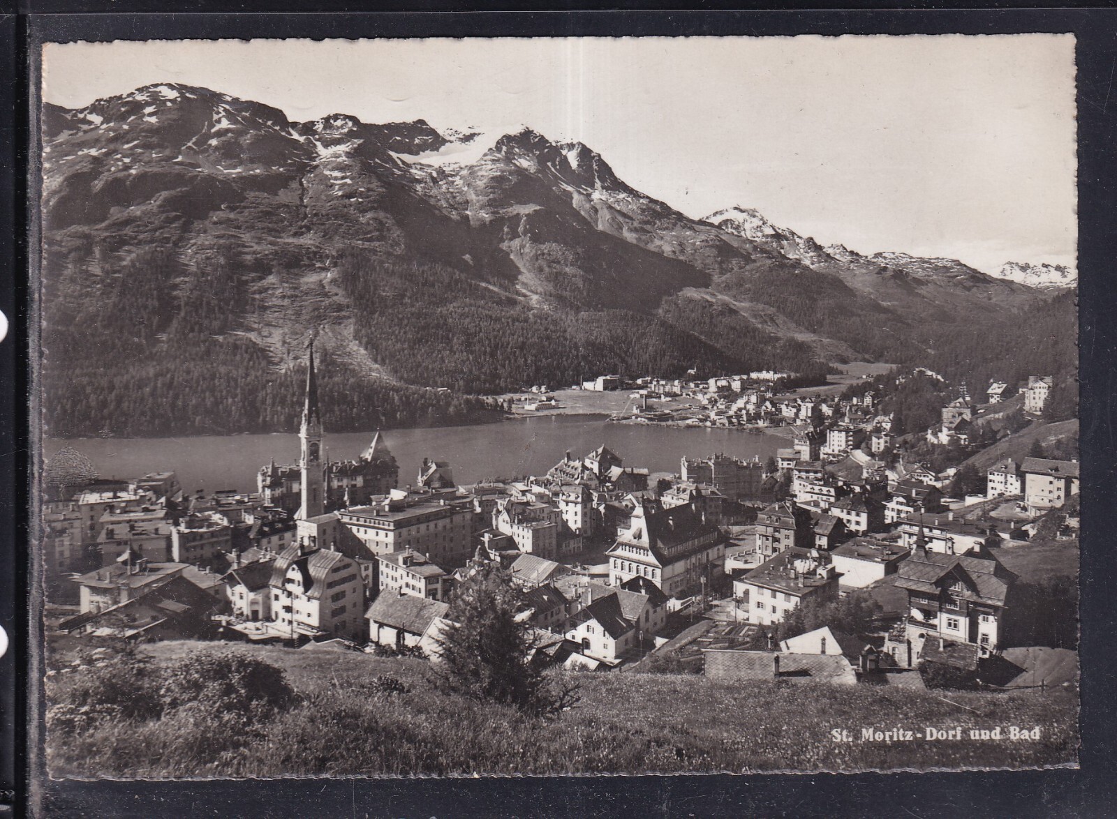 Cartolina Svizzera Sr. Moritz Dorf und Bad XE421