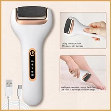 Electric Foot File Grinder Callus Dead Skin Remover USB Recharge Waterproof