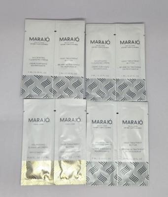 Marajo Hair Care Nourishing Cleansing Creme & Deep Treatment Butter Lot of 4