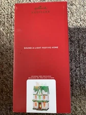 2020 Hallmark Keepsake Sound A Light Festive Home NIB Christmas Tabletop Display