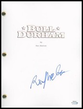 Ron Shelton "Bull Durham" Director AUTOGRAPH Signed Full Script Screenplay ACOA