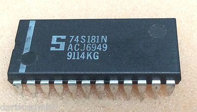 74S181N   Signetics  4 Bit ALU/Function Generator DIP24  NOS  #B3