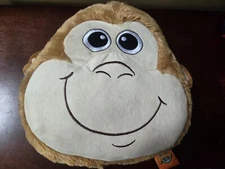 GUC Adventure Planet brown monkey plush pillow 13"