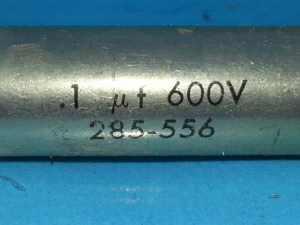 CONDENSADOR PTM TEKTRONIX .1 UF 600 V VOLTIOS MEJOR TAPA DE TONO DE AUDIO JAMÁS AMPLIFICADOR DE GUITARRA Foto 2 de 3