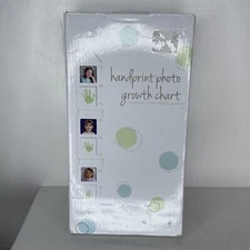 Pearhead Tiny Ideas Childs Handprint and Photo Growth Height Chart