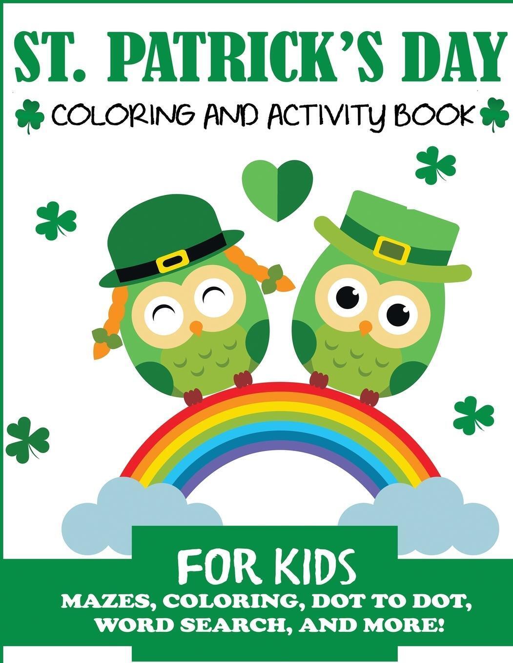 Thumbnail - St. Patrick's Day Coloring And Activity Book For Kids | Blue Wave