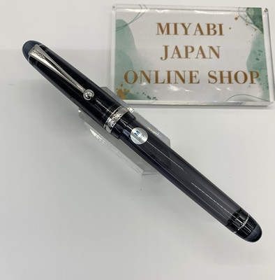 PILOT Custom 74 Transparent BLACK 14K No.5 Nib Medium FKKN-12SR-TB-M Near Mint