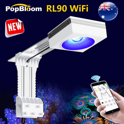PopBloom RL60 RL90 Full Spectrum Marine Aquarium LED Reef Lighting for 40cm 60cm - Picture 18 of 19
