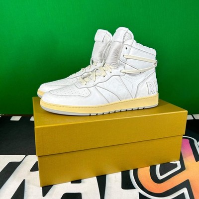 RHUDE Authentic Rhecess High White Sneaker - MSRP:$685.00 Size 7 Mens Shoe