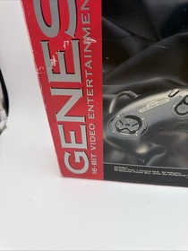 Sega Genesis Model 2 Console Sonic The Hedgehog 2 System New In Box - Never Used