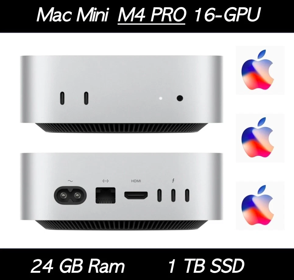 Apple Mac mini 1 TB SSD (Solid State Drive) Apple Desktops & All