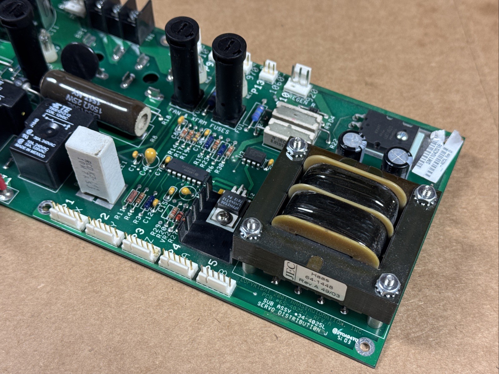 HAAS 4025L Rev D 64-1448 Power Supply 34-4025L 65-4025J WARRANTY FAST SHIP