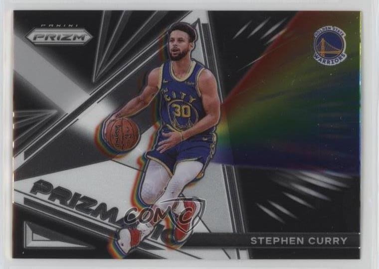 2021-22 Panini Prizm Prizmatic Stephen Curry #26 0x7c