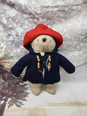 C 1974 GABRIELLE DESIGNS 20" PADDINGTON BEAR HANDMADE ENGLAND WELLINGTONS - Image 1 of 4