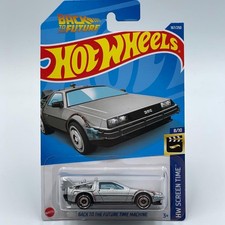 Hot Wheels Back to the Future Time Machine De Lorean