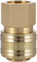 Poppstar Schnellkupplung Druckluft Nw 7,2 Mit 3/8 Zoll Innengewinde