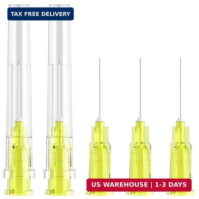 Disposable Needle - 30 Gauge Needles 1/2 Inch,100Pcs Sterile 30G-0.5 Inch
