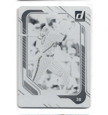 2026 Donruss Philadelphia Phillies Mike Schmidt Black Printing Plate 1/1