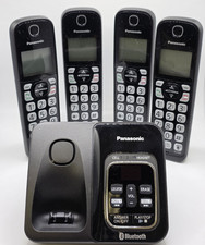 Panasonic KX-TGD564M Single Line DECT 6.0 Cordless Phone 4 Handsets