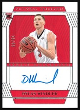 2019-20 Panini National Treasures DYLAN WINDLER Rookie Auto /99 #113