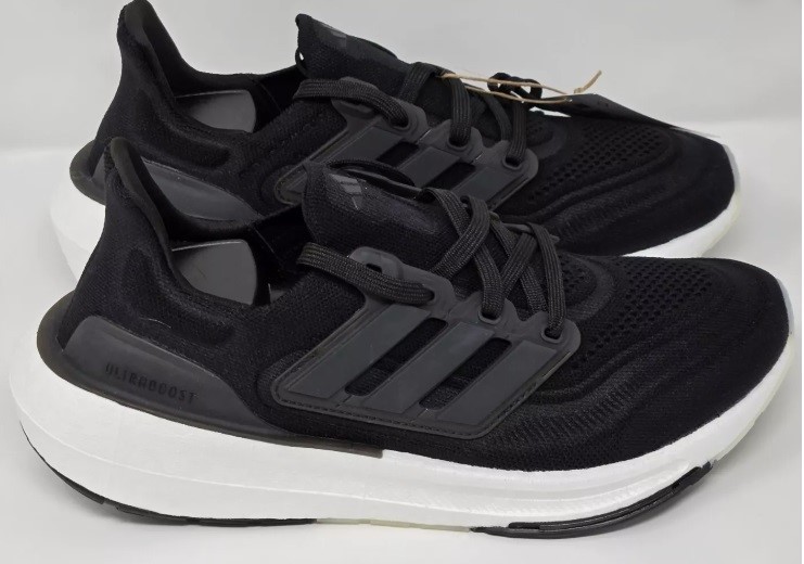 Adidas Ultraboost 23 Light Black White Running Jogging Shoes Womens | eBay