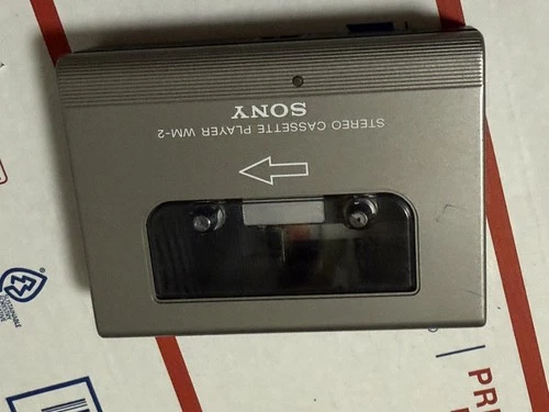 VINTAGE SONY WALKMAN WM-2 - PORTABLE CASSETTE PLAYER  - PARTS ONLY