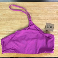 Free People X Toast Swim Apex Bikini Top Purple Orchid Size Medium