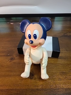 VINTAGE 1984 Arco Disney Mickey Mouse Jointed Baby Toy  