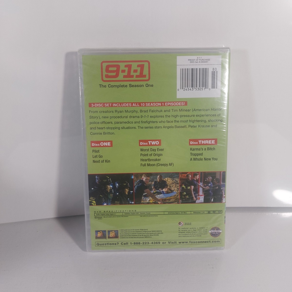 911: Season 1 (DVD) for sale online | eBay