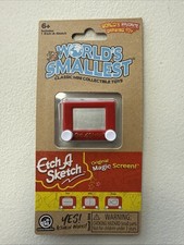 World's Smallest Classic Mini Collectible Etch A Sketch Toy