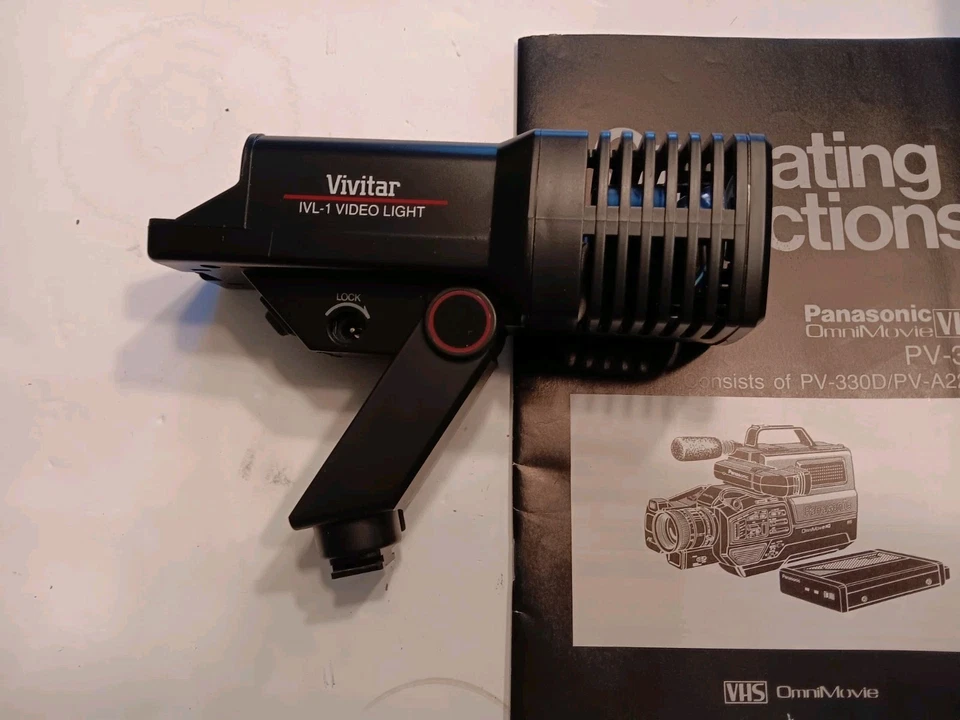 Panasonic OmniMovie VHS AF/Video Camcorder, PV-520D, Tested.... - Image 4 of 4