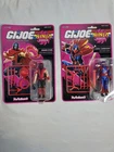 Super7 ReAction+ G.I. Joe Ninja Force Snake Eyes & Cobra Commander Figures Set