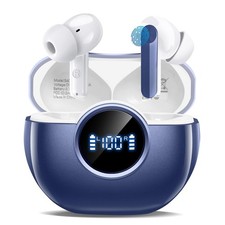Wireless Earbuds 2025 NEW Bluetooth 5.4 Headphones Bass 3D Stereo,In-Ear Earp...