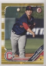2019 Bowman Prospects Gold 47/50 Ethan Hankins #BP-15 2r7