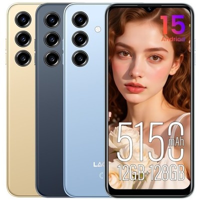 LAGENIO A10 Pro 4G Smartphone 6,52'' 12GB+128GB Android 15 5150mAh NFC Ultra Slim