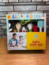 Martha Stewart Kid’s Chef Set 13 cooking tools & apron, Free Daily Shipping!