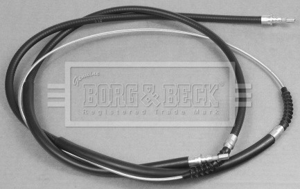 Handbrake Cable fits FIAT DUCATO 244 2.8D Rear 2001 on Hand Brake Parking B&B