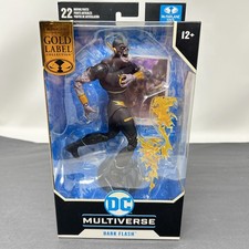 McFarlane Toys DC Multiverse Gold Label Speed Metal Dark Flash NEW SEALED
