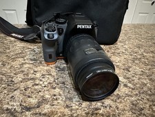 Pentax K-S2 DSLR Camera Body, Black/Orange Bottom 20.1MP with Charger