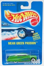 Hot Wheels Mean Green Passion - 12356 NRFP 1991 Green WW 1:64