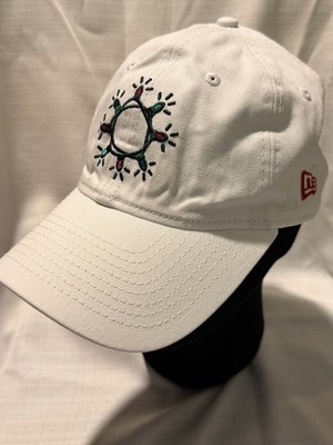 New Era 9TWENTY Christmas Lights Adjustable White Dad Hat OSFM Cotton Cap