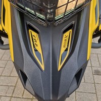 Aufkleber 3D Motorrad Kompatibel Benelli Trk 502X 2021-2026 Yellow Frontstachel