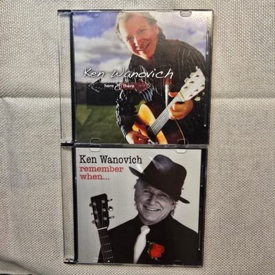 Ken Wanovich - Here & There / remember when... 2 CD Folk Acoustic