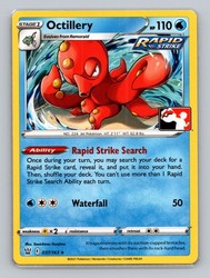 Octillery 037/163 Prize Pack Series Holo Rare