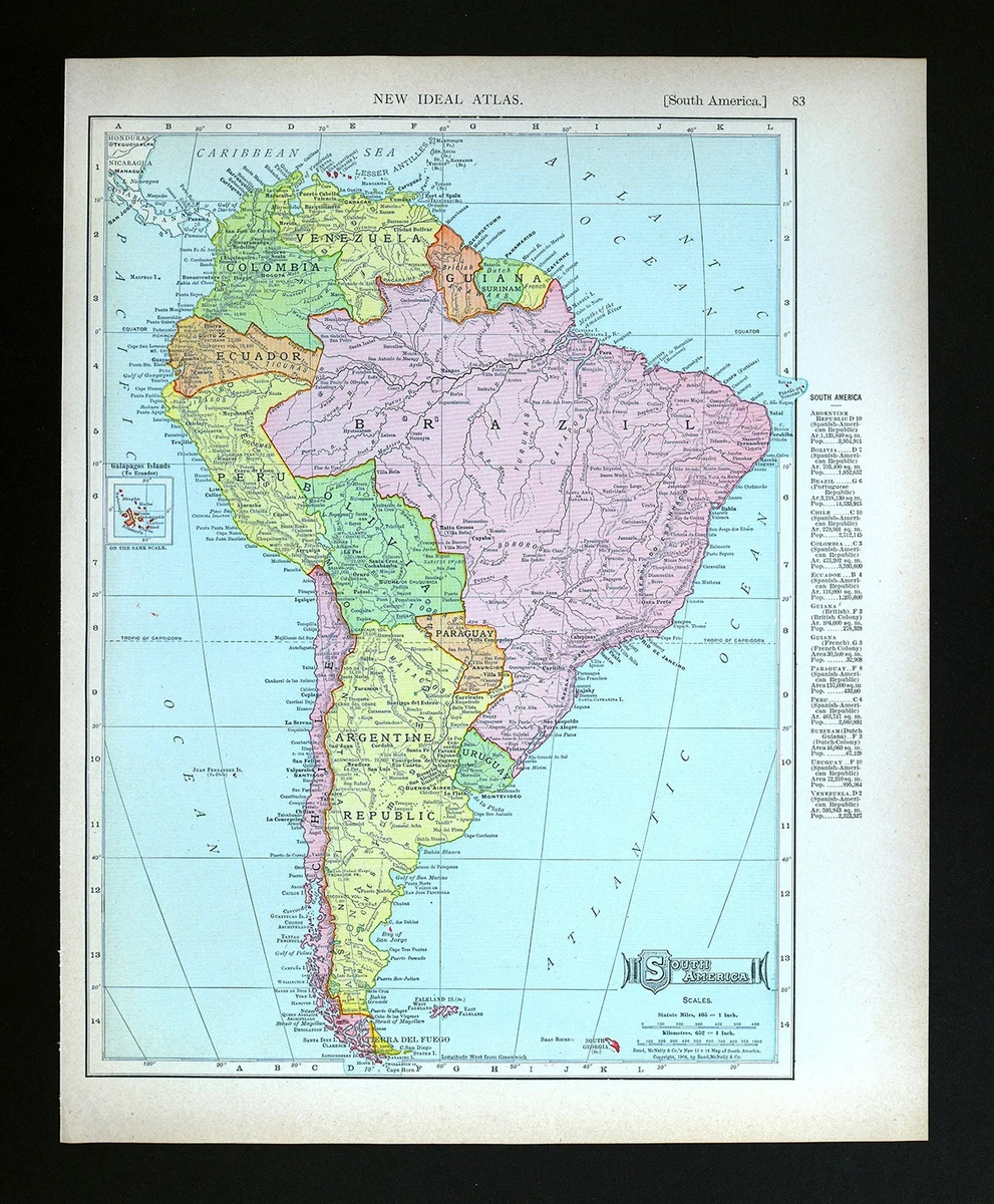 Rand McNally & Co. Antique Atlas Maps for sale | eBay