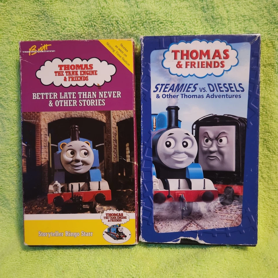 Thomas The Tank Engine And Friends VHS Lot George Carlin Ringo Star Mix Lot - Image 3 of 4